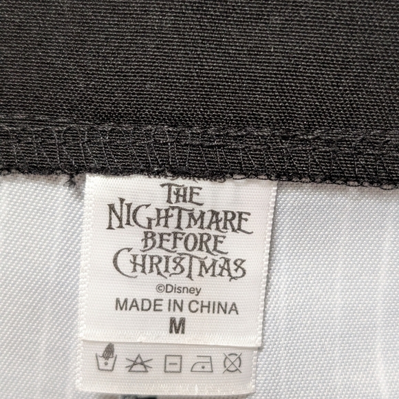 Disney Nightmare Before Christmas Jack Skelington costume pants kids medium - Picture 5 of 7